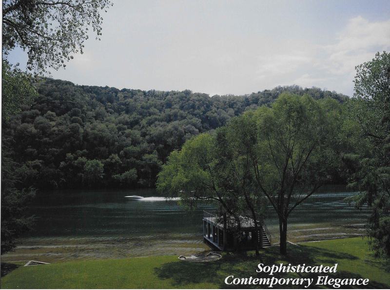 1607 Mañana Street, lakeside, Lake Austin waterfront: marketing piece from Tosca Gruber Group