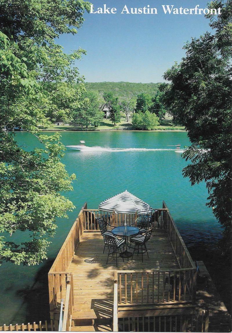 1800 Ski Slope Drive, Lake Austin waterfront: marketing piece from Tosca Gruber Group
