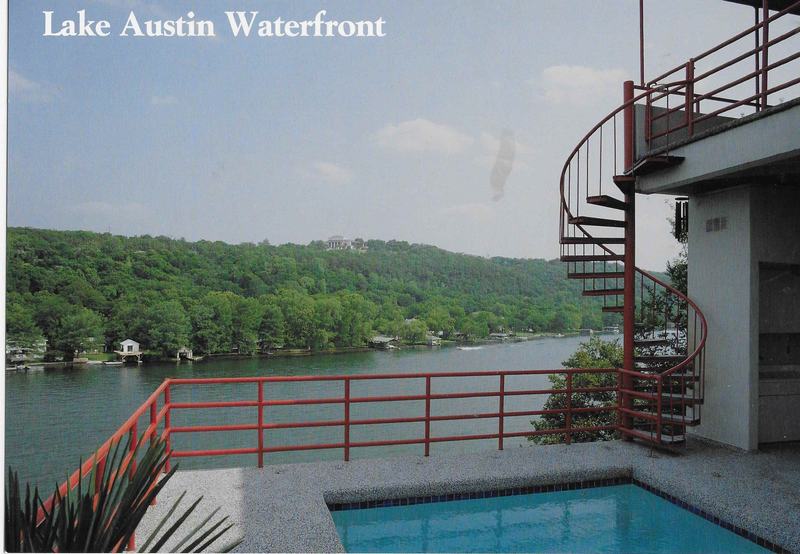 3225 Smoky Ridge, Lake Austin waterfront: marketing piece from Tosca Gruber Group