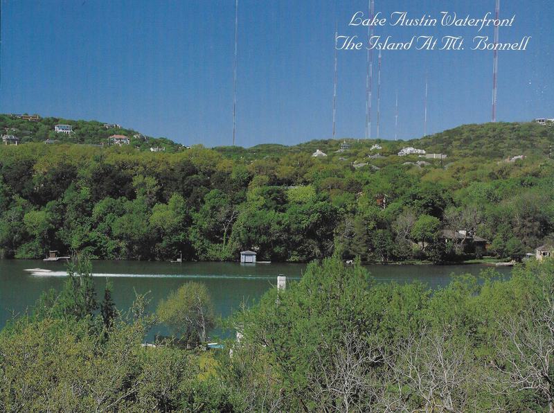 4301 Island Cove, Lake Austin waterfront: marketing piece from Tosca Gruber Group